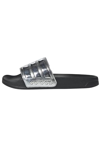 Image of adidas Mens Adilette Shower Arsenal Slides Casual Sandals Casual - Red