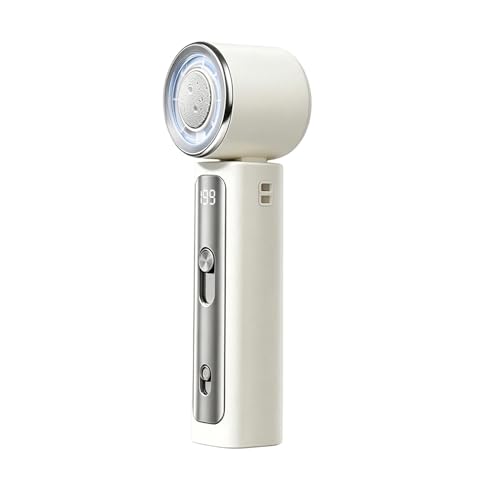 Ventilateur portable pliable rechargeable à 199 vitesses et affichage LED - 2