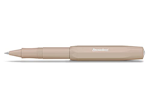 Kaweco SKYLINE SPORT Gel/Ballpoint Pen Macchiato I Pen Including 0.7 mm Rollerball Pen Refill in Sommery Design with Ceramic Ball I Premium Gel Roller 13 cm