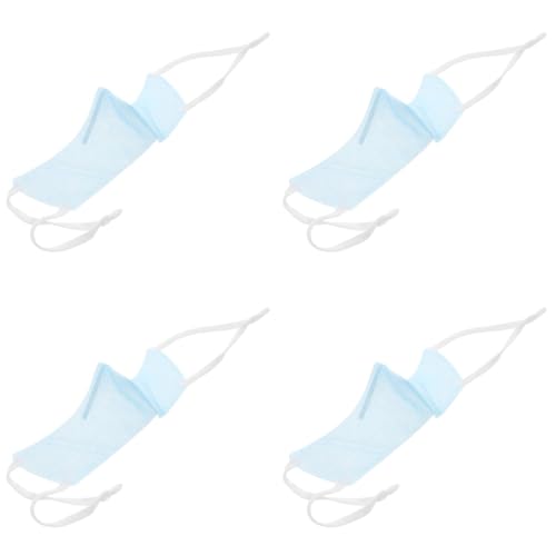 COLLBATH 4pcs Reusable Nose Cover Nose Warmer Non-woven Fabric Winter Mask for Protection for Ages