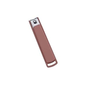 Nail Clipper Durable Carbon Steel Folding Nail Clippers,Professional House Use Anti-Splash Nail Clippers,Nail Clippers Manicure Tool (Color : Green) (Pink)