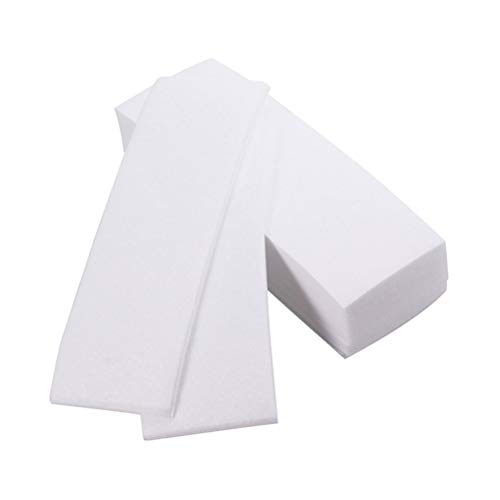 Healeved 100piezas Papel Depilatorio No Tiras de Cera para Depilación Facial y Corporal Bandas Depilatorias de Bandas de Cera para Depilación para Uso Casa
