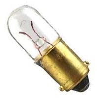 CEC INDUSTRIES 1847 LAMP, INCANDESCENT, MINI BAYONET/BA9S, 6.3V, 945MW (10 pieces)