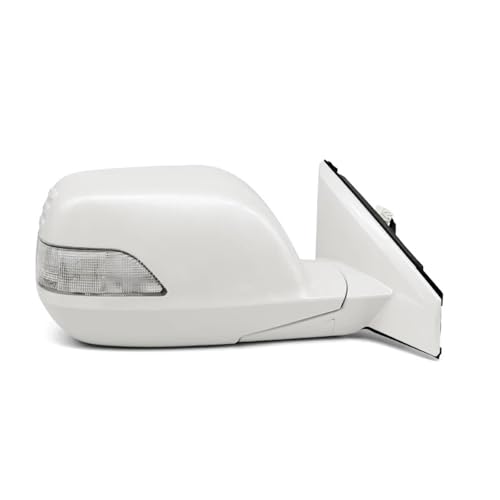 ���E�I�[�g�T�C�h�~���[ HONDA CRV CR-V 2007-2011 RE1 RE2 RE4 �� 5/7/9 ���C���[�A�E�^�[���A�r���[�A�Z���u���Ή�(1PC 7PIN Right White)