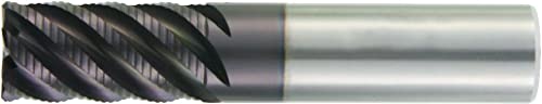 Image of WIDIA 6441863 Hanita Series 4U80 Inch End Mill 0.3750 Inch Dia, 0.8750 Inch Max Depth, 2.5000 inch Length, Straight Shank Cylindrical Carbide AlTiN 4 Flutes