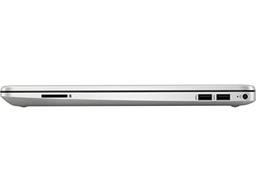 Image of HP 15 10th Gen Intel Core i5 Processor 15.6 inches FHD Laptop (8GB /1TB HDD /Windows 10 Home /MS Office /Finger Print Reader /Natural Silver), 15s du1034TU, 1.74Kg