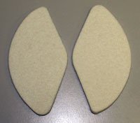 Aetna Felt Corporation 24219 Arch Pad Felt Longtdnl LA-24 3/16" 100/Bg