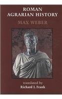 Roman Agrarian History: In Its Relation to Roma... 193005355X Book Cover