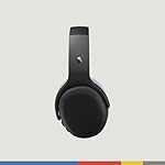 Skullcandy Crusher ANC 2 Wireless Over-Ear Bluetooth Headphones with Multi-Sensory Bass, Active Noise Cancelling, Up to 60 Hours Battery, Microphone for iPhone Android - Black/Asphalt - Image 2