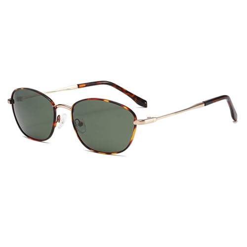 Lunettes de soleil polarisées anti-reflet et monture en métal légère