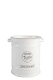T&G Woodware Pride of Place Cooking Tools Jar, White