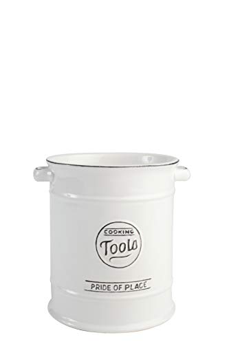 T&G Woodware Pride of Place Cooking Tools Jar, White