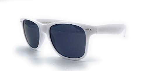 Sunglasses Classic 80?s Vintage Style Design? ?, White, Standard