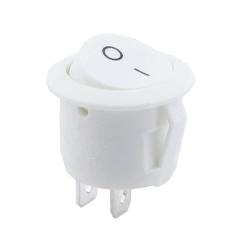 Interruptor de botón de plástico contra fallos de encendido en circuitos de 250V, kit KCD1 4
