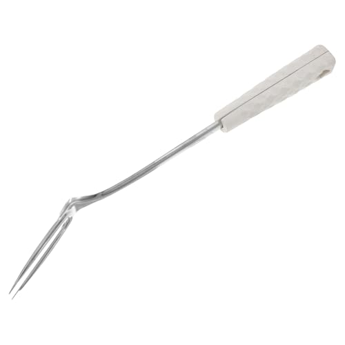 STOBAZA Carving Fork Stainless Steel Fork for Serving Sleek Design for Home Catering Random Color