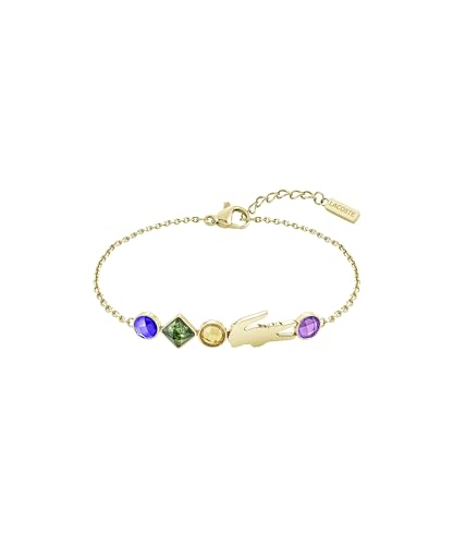 Lacoste Deva Women's Chain Jewelry Bracelet, Stunning Gemstones