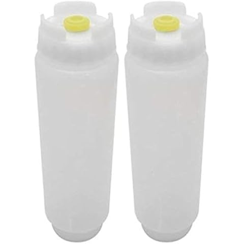 FIFO - 16 oz Squeeze Plastic Bottle For Kitchen (2-Pack) Cover