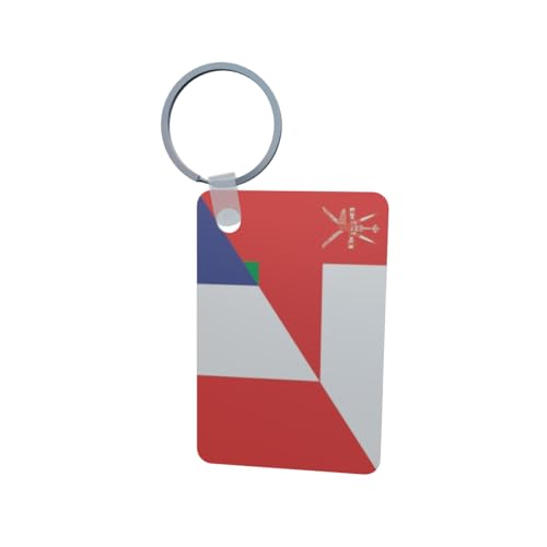 U24 Porte-clés Oman France Aluminium 50 x 47 mm