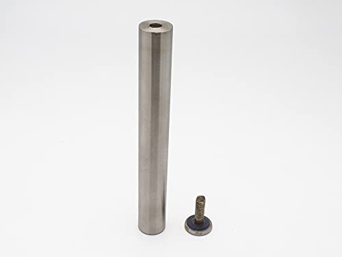 Image of RAB Glass Sturd Stainless Steel Standoff Screws, Mounting Glass Hardware (Size:-1 inch X 7 inch, Color:- Silver, Pack of 1 PCS)