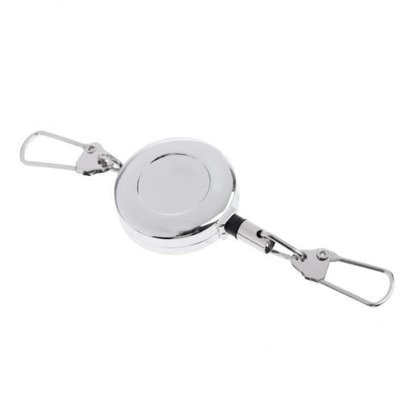 loom tree® 3xfly fishing retractable zinger reel cord retractor fishing tools key chain | fishing | fishing equipment | fly fishing accessories