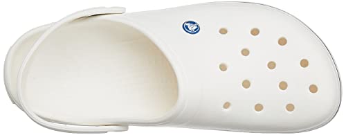 Image of Crocs Unisex Adult Crocband Clog 11016-100 White M8W10