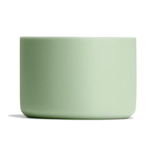 Image of Hydro Flask Bottle Boot - Bottom Protector Sleeve - Silicone Water Bottle Accessory Small Aloe Green