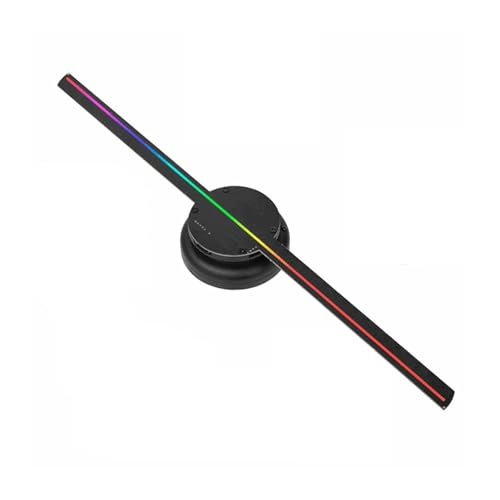 Ventilador Holográfico, Pantalla de ventilador proyección holográfica 3D montada en la pared 16 'Suspensión tridimensional virtual Imágenes aéreas for interiores y exteriores