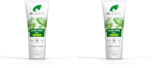 Dr. Organic Gel de Aloe Vera con Aceite de Árbol del Té Orgánico ...
