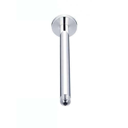Bras de douche pour pommeau de douche | Support de plafond pour douche à effet pluie en laiton massif 20 cm | Bras de douche G 1/2 | Bras de rechange pour...