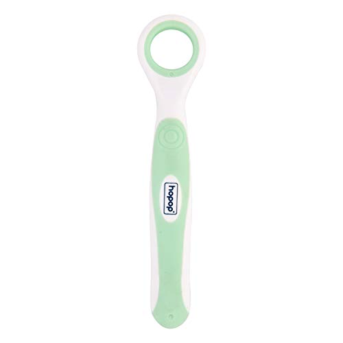 Image of Hopop BPA Free Tongue Cleaner Toothbrush 100% Safe For Kids Age From 1-3 Years (1 Pc, Green)