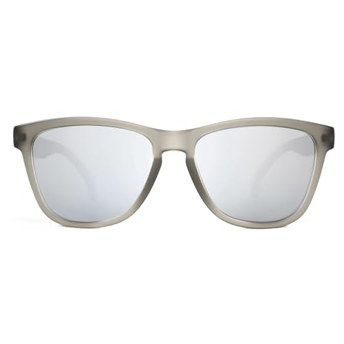 Image of WISTON Polarized Round Sunglasses for Women & Men,Running Sunglasses Retro Classic UV400 Protection TR Frame Lightweight 8107