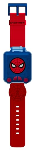 Kids Licensing Relógio digital educativo com jogos para crianças, Homem-Aranha, Homem-Aranha