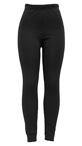 LUXE DIVA New Ladies Thick Winter Thermal Leggings Fleece Lined Warm Size UK 16-22 Stretchy Tights