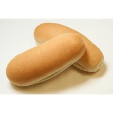 Rotellas White Solid Hoagie, 6 inch - 6 per pack -- 6 packs per case.