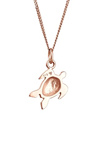 Elli Collana Donne Corazza Tartaruga Ciondolo Sole...