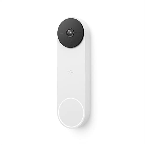 Google グーグル GA01318-JP [Google Nest Doorbell スマート ドアベル バッテリー式] ホワイト ネストカム 21h1LJZHffL.jpg