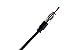 AntennaMastsRus - Marine White AM-FM Rubber Ducky 15 Inch Antenna Kit for Your ATV, Boat, Camper, Go Kart, Motorhome, Pontoon, RV, Sailboat, Tractor, Trailer, UTV, Yacht