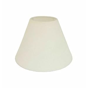 Cream Cotton Fabric Coolie Ceiling & Table Lamp Light Shade (9 Inch)