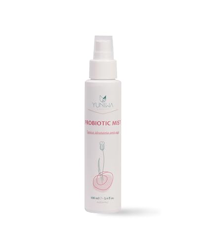 Yuniwa Probiotic Mist - Tónico facial hidratante antiedad – protege la barrera de la piel – vegano, libre de crueldad animal, con péptidos, probióticos y niacinamida – 200 ml