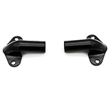 Performance PFM-969297 Tailgate Hinges Metal, Rear, Smooth Black, Set of 2 for 1937-1979 Ford F-100, F150, F250, F350, F-1, F-2, F-3, F4, 1 Ton Pickup, 1/2 Ton Pickup, 3/4 Ton Pickup