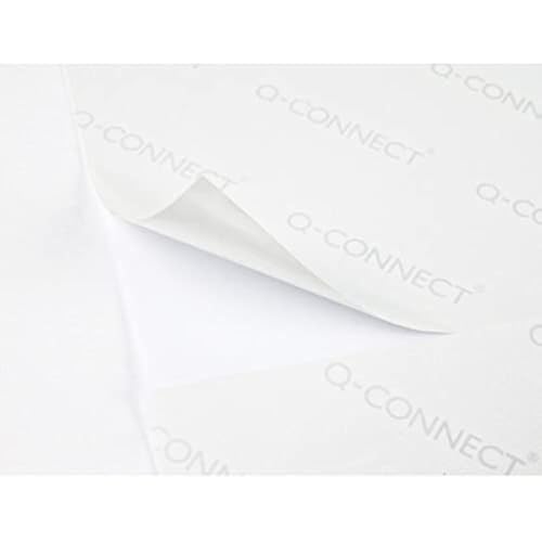 Étiquette adhésive anti-bourrage 38,1 x 21,2 mm Q-Connect KF15386 pour imprimantes de bureau A4