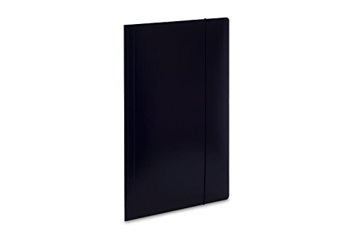 Preisvergleich Produktbild Einschlagmappe / Gummizugmappe / DIN A4 / Farbe: schwarz