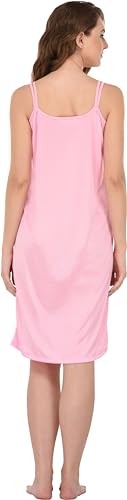 Image of You Forever Women Sexy Satin Striped Solid Above Knee Length Nighty, Loungewear, Nightwear, Sleepwear, Home Wear Short Nighty for Women Pack of 2