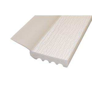 Randall Manufacturing V-37, 7-Feet Dual Vinyl Garage Door Seal for Top and Sides (Box of 15 White)