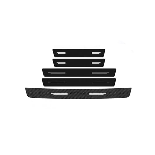 Autocollants de seuil porte voiture Subaru XV protection coffre pare-chocs 5PCS