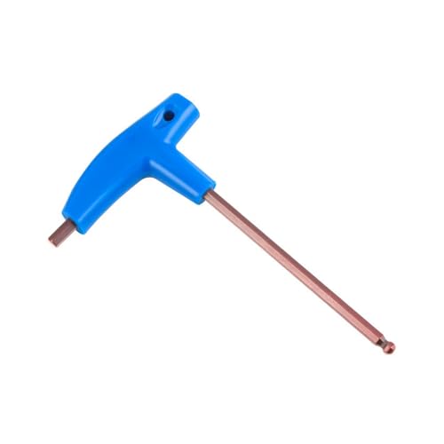 HUANGENG Llave Allen ergonómica con mango en T para bicicleta, llave hexagonal de brazos largos con destornillador de extremo, herramienta de mano