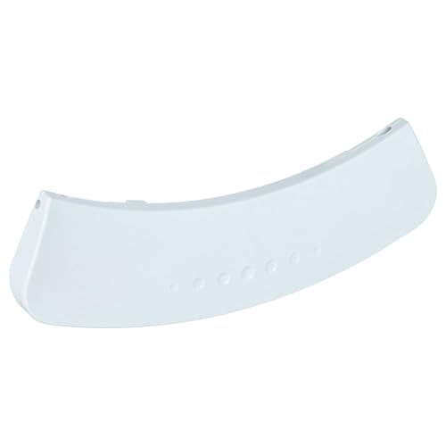 vhbw Tirador de puerta de repuesto compatible con Ecron 7101489000 lavadora plástico blanco