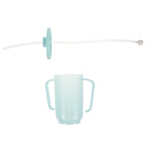 SHERCHPRY Ergonomic Sippy Cup for Seniors Proof Leakproof Water Cup for Disabled Patients