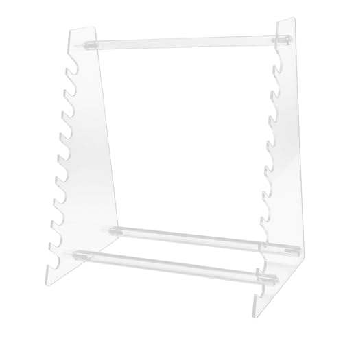 FUNOMOCYA Laboratory Pipettor Stand Acrylic Pipette Organizer for Droppers Tools User-Friendly Design