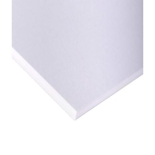 Lot de 2 Ramette de 100 feuilles de papier dessin croquis blanc, 160 g/m², A4